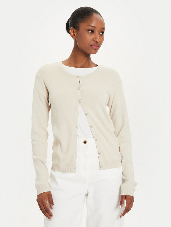 United Colors Of Benetton Strickjacke 1091D5558 Beige Regular Fit Modivo