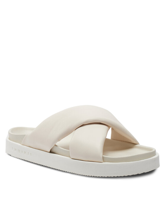 Inuikii Inuikii Pantoletten 50102-488 Écru