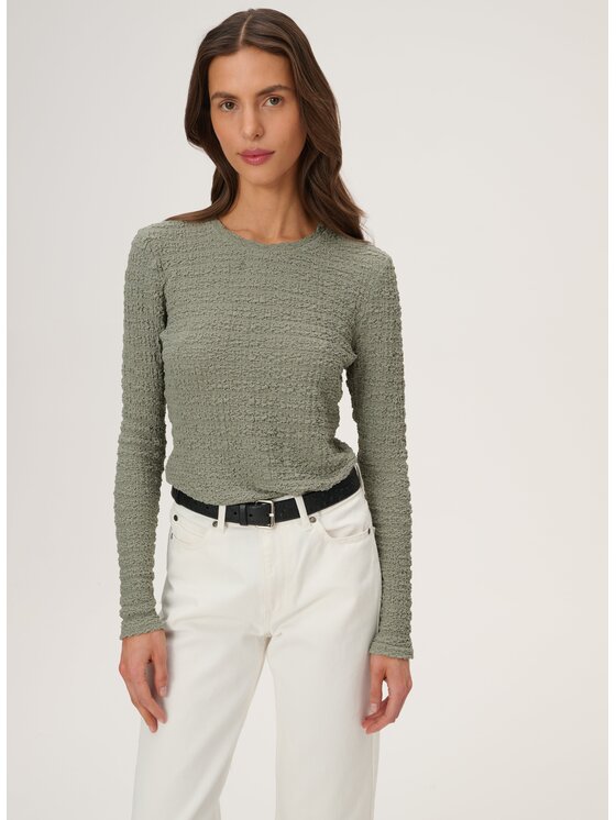 LEBRAND LEBRAND Longsleeve Faro Zielony ciemny