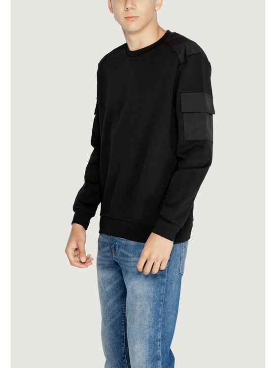 Antony Morato Antony Morato Μπλούζα INTERLOCK COTTON Μαύρο To Fit