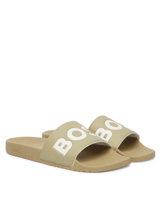 BOSS BOSS Шльопанці Aryeh 50536835 Svetlozelena