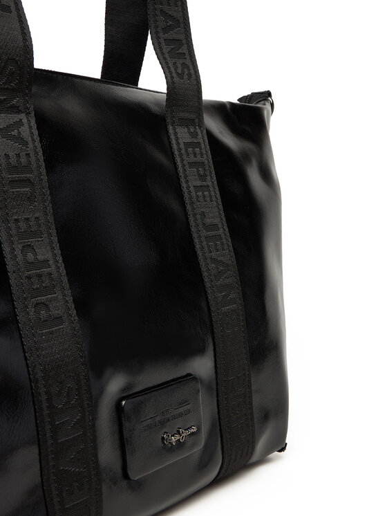 Pepe Jeans Pepe Jeans Handtasche Chelsea Glossy PL0300009 Schwarz