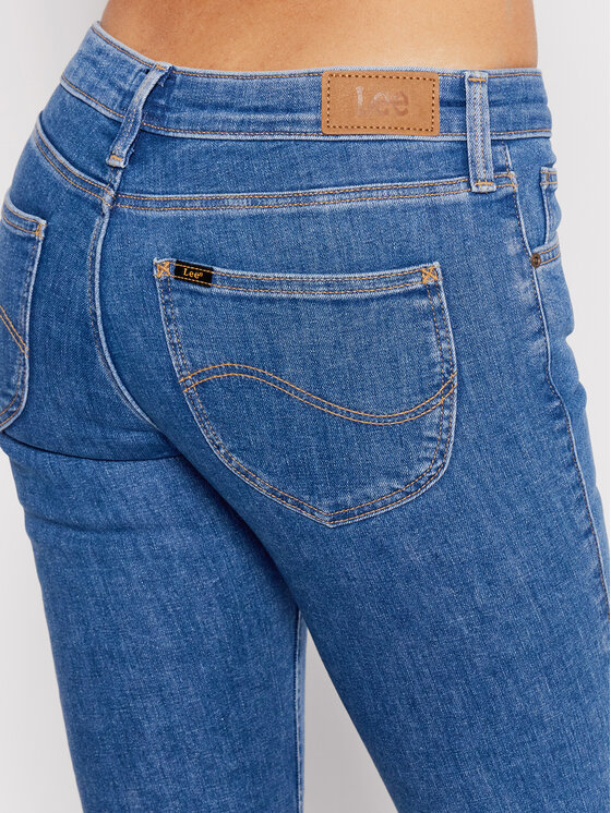 Lee Lee Jeansy Scarlett L526OPWN 112144091 Niebieski Skinny Fit