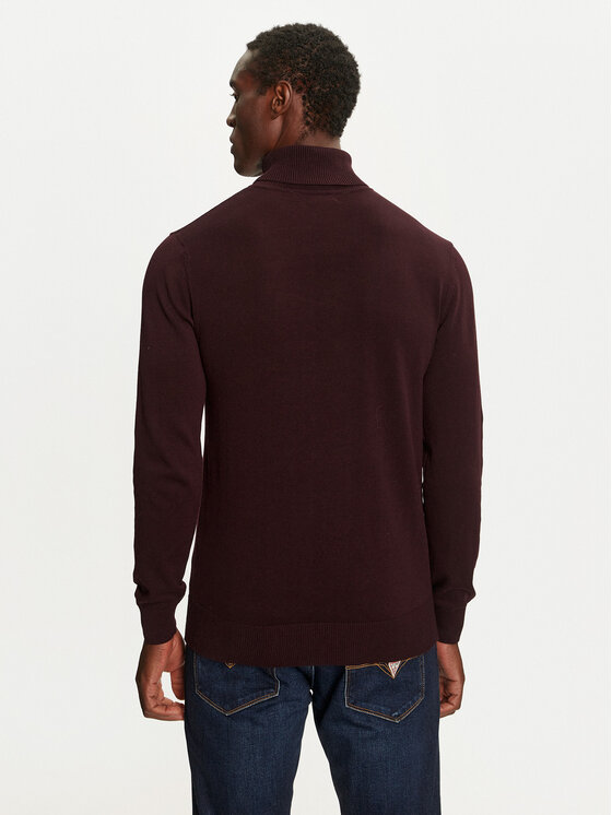 Brave Soul Brave Soul Dolčevita MK-230HUME05 Tamnocrvena Regular Fit