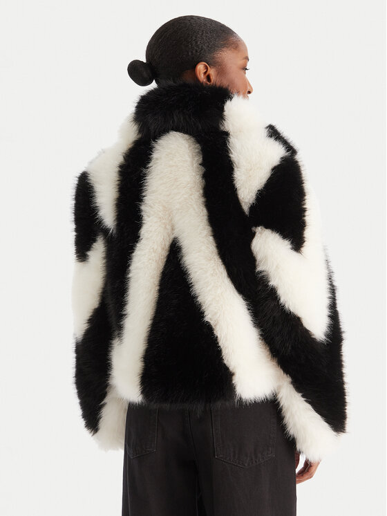 YES LONDON YES LONDON Pelzmantel LC/2083ECO Bunt Regular Fit