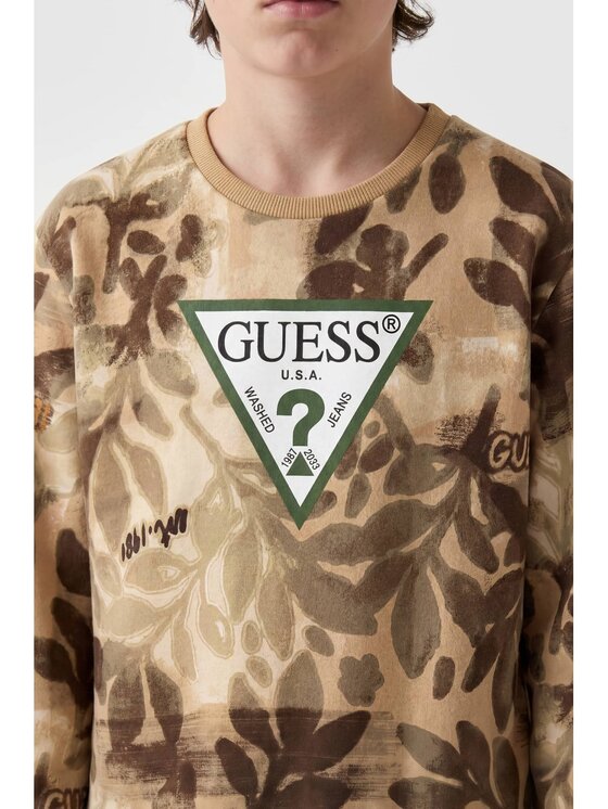 Guess Kids Guess Kids Bluza 181719 Kolorowy Classic Fit