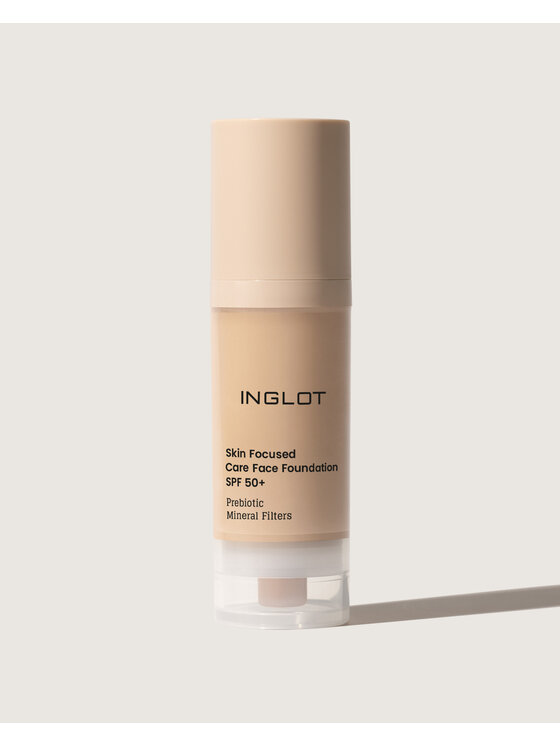 INGLOT INGLOT SPF 50+ Skin Focused Pielęgnacyjny Podkład Classic Beige 304