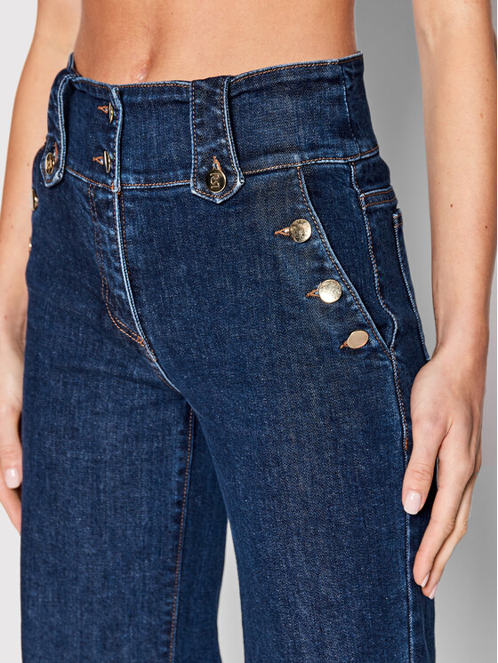 Rinascimento Rinascimento Jeansy CFC0110139003 Niebieski Relaxed Fit