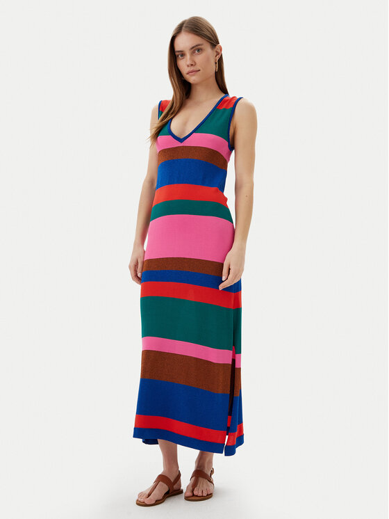 LOLA CASADEMUNT Rochie tricotată MS2516032 Colorat Regular Fit