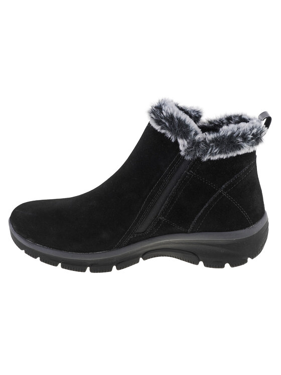 Skechers Skechers Śniegowce Easy Going-High Zip Czarny