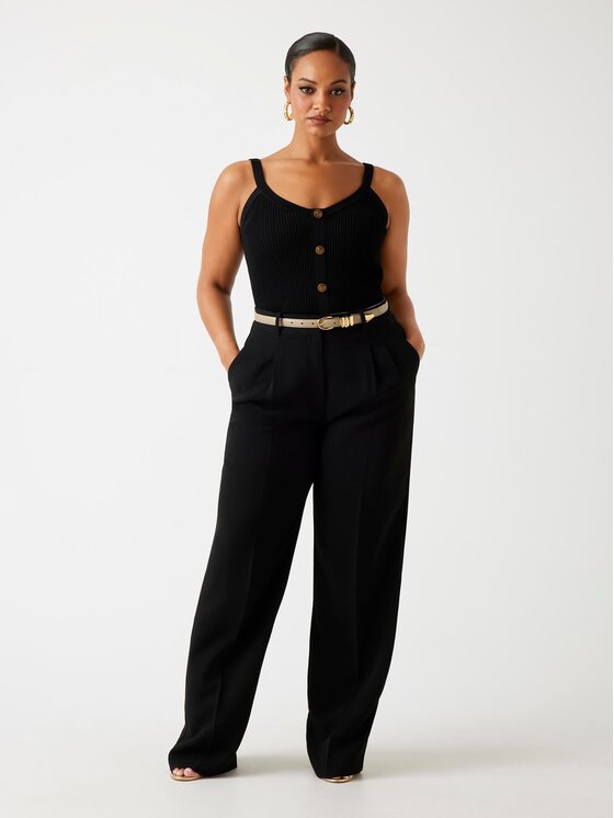 Guess Guess Top 176223 Czarny Classic Fit