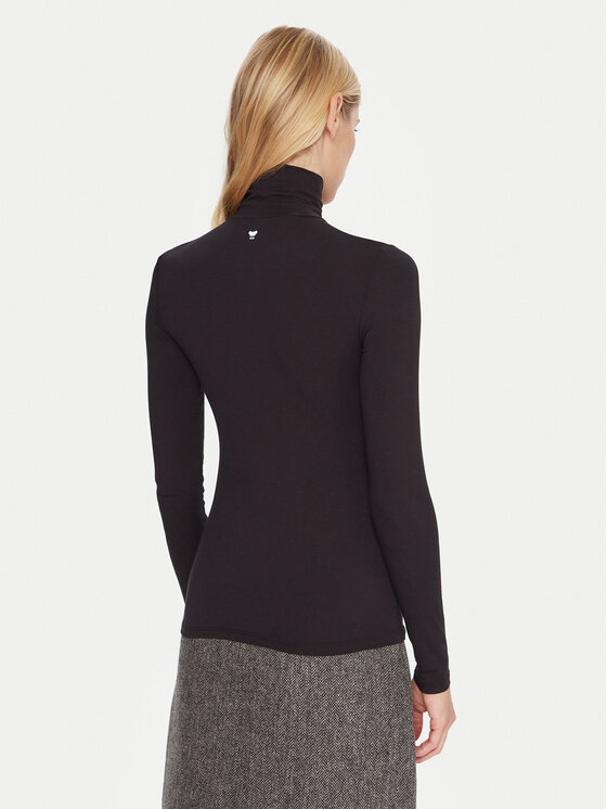 Weekend Max Mara Weekend Max Mara Rollkragenpullover Multif 2525946022 Schwarz Slim Fit