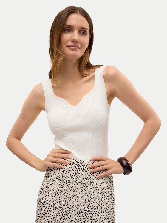Vero Moda Vero Moda Top Willow 10326450 Bijela Slim Fit