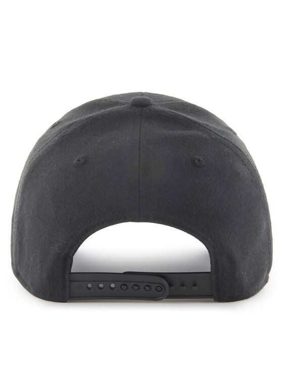 47 Brand 47 Brand Czapka z daszkiem NHL Anaheim Ducks Ballpark Snap 47 MVP H-BLPMS25WBP Czarny
