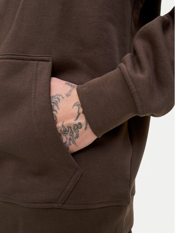 Jack&Jones Jack&Jones Majica dugih rukava Soho 12278789 Smeđa Relaxed Fit
