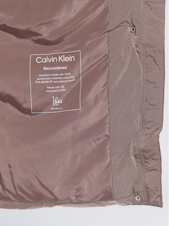 Calvin Klein Calvin Klein Zimní bunda Modern K20K205127 Hnědá Regular Fit