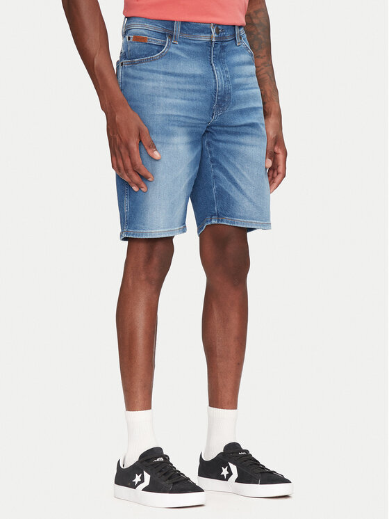 Wrangler Męskie Szorty jeansowe, rozmiar 30, Niebieskie, Texas 112362505