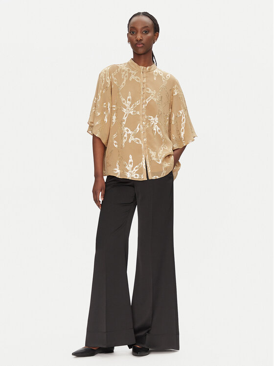 Bruuns Bazaar Bruuns Bazaar Camicia Mateli BBW4551 Beige Regular Fit
