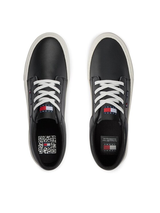 Tommy Jeans Tommy Jeans Tenisice Tjm Vulc. Skate Derby Ess EM0EM01400 Crna