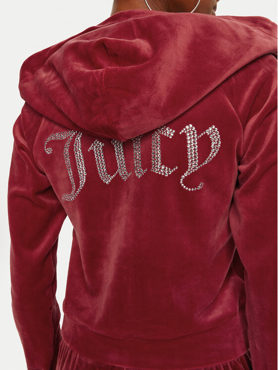 Juicy Couture Juicy Couture Majica dugih rukava Madison JCWA122001 Crvena Slim Fit