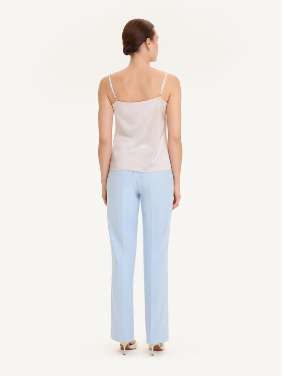 KMX Studio KMX Studio Bluzka 503370019 Srebrny Straight Fit