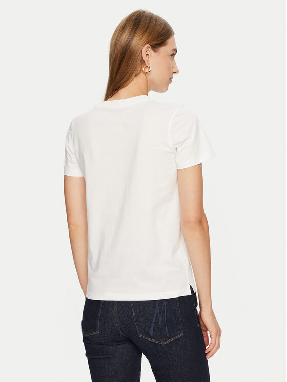 Guess Guess T-krekls W4BI16 I3Z14 Balts Regular Fit