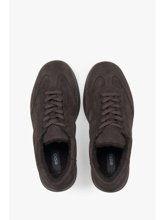 Estro Estro Sneakers ER00120849 Σκούρο καφέ
