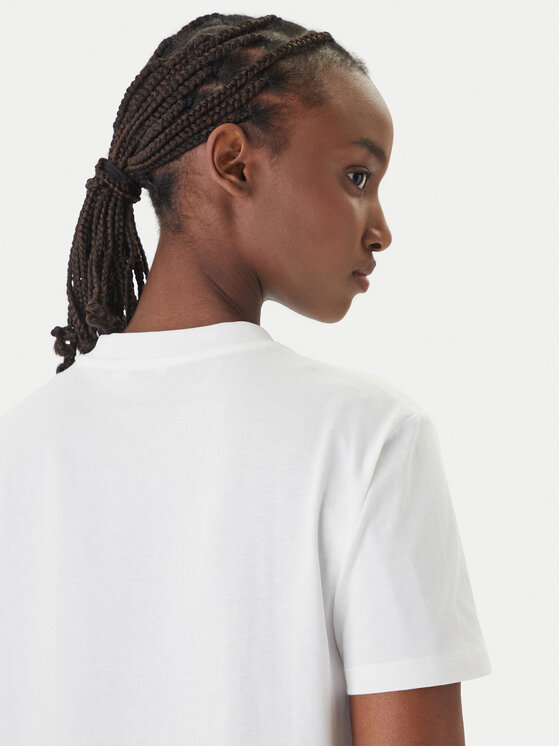 Patrizia Pepe Patrizia Pepe T-Shirt 2M4536/J427-W146 Bílá Regular Fit