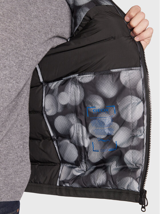 Geox Geox Μπουφάν μεταβατικό Spherica M2629C T2961 F9000 Μαύρο Regular Fit