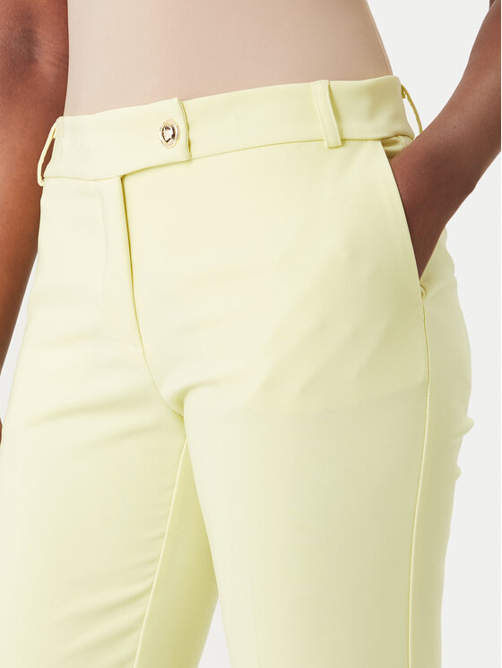 Rinascimento Rinascimento Stoffhose CFC0128638003 Gelb Regular Fit