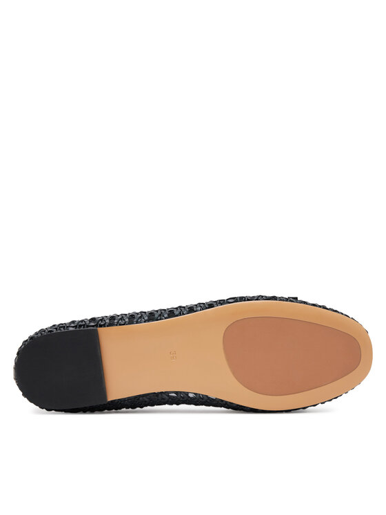 TWINSET TWINSET Baleriny 251TGT030 Czarny