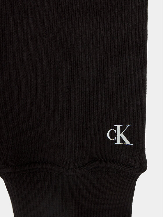 Calvin Klein Jeans Calvin Klein Jeans Džemperis Logo IU0IU00601 D Juoda Regular Fit