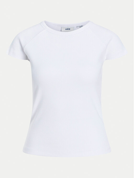 JJXX JJXX T-Shirt Friend 12241611 Λευκό Slim Fit