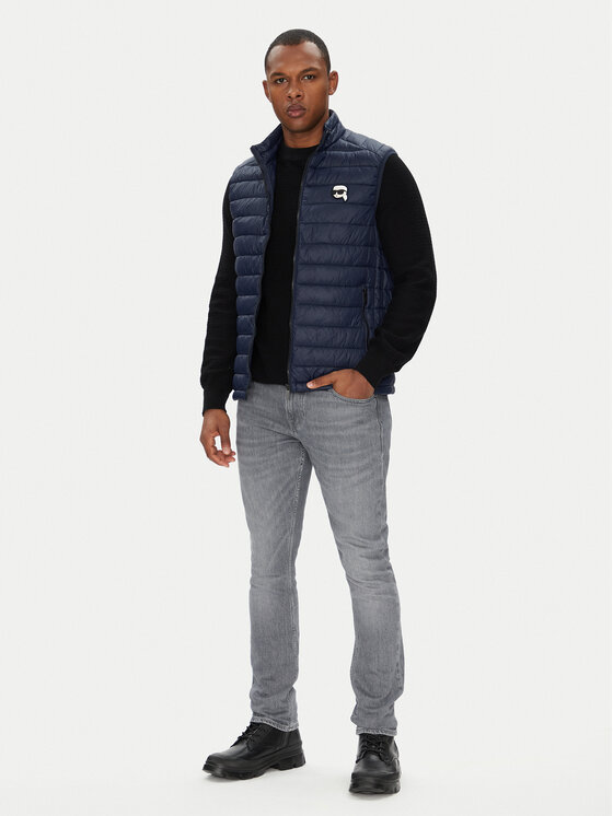 KARL LAGERFELD KARL LAGERFELD Ujjatlan 505711 553590 Sötétkék Regular Fit
