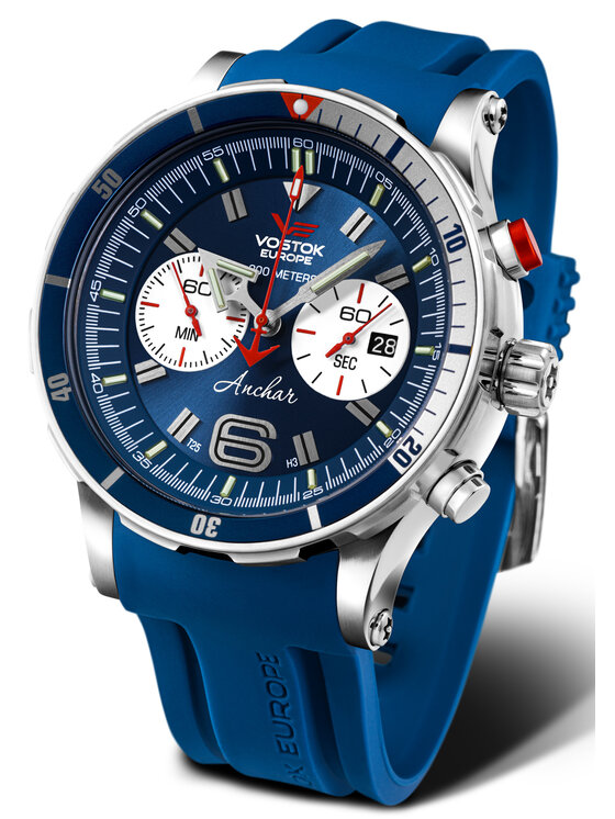 Vostok Europe Vostok Europe Zegarek 6S21-510A583 Niebieski