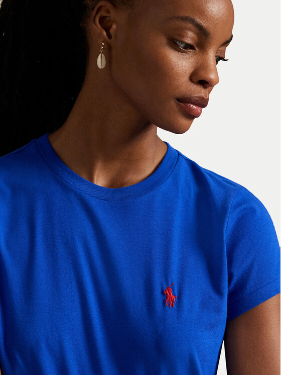Polo Ralph Lauren Polo Ralph Lauren Majica 211898698036 Vijolična Regular Fit