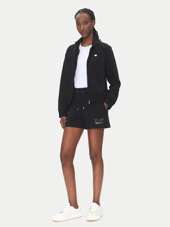 EA7 Emporio Armani EA7 Emporio Armani Sportovní kraťasy 7W000269 AF12482 UC001 Černá Regular Fit