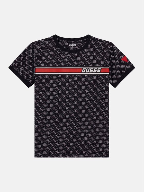 Guess Kids Guess Kids T-Shirt 166053 Czarny Classic Fit