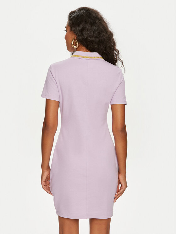 Versace Jeans Couture Versace Jeans Couture Kasdieninė suknelė 76HAOT03 Violetinė Regular Fit
