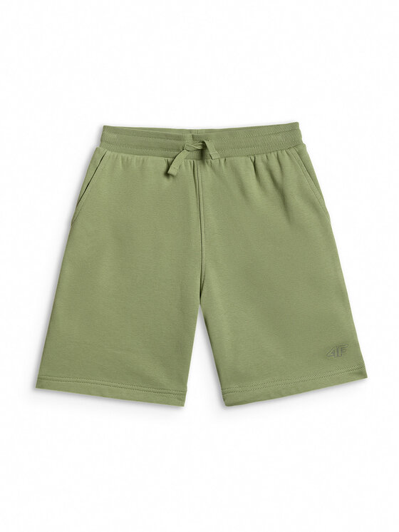 4F 4F Szorty sportowe BASIC+ Turkusowy Regular Fit