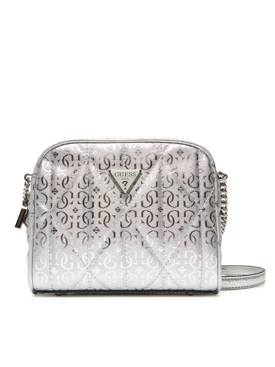 Guess Guess Kabelka Aldina HWGY96 63140 Stříbrná