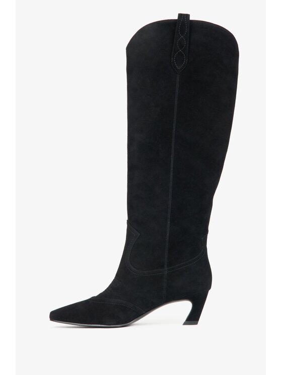 Estro Estro Καουμπόικες Μπότες & Μποτάκια ER00116168 Μαύρο