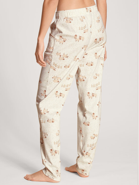 Calida Calida Dámske nohavice 29854 Béžová Comfortable Fit