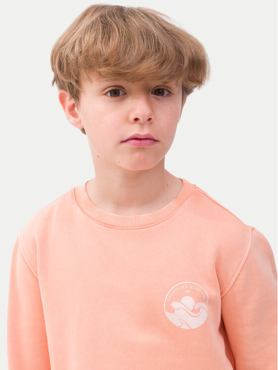 4F 4F Felpa 4FJWSS24TSWSM0936 Arancione Regular Fit