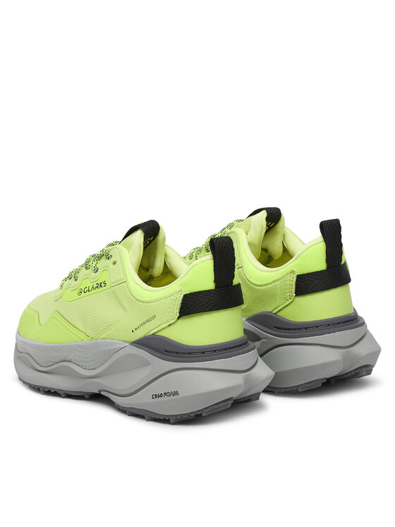 Clarks Clarks Trekkingi PaceTrailGoWP 26328476 Żółty jasny