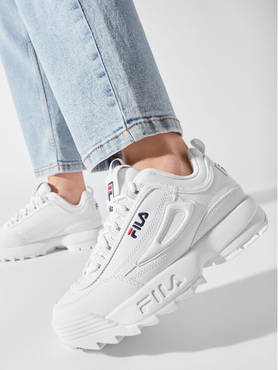 Fila Fila Tossud Disruptor Low Wmn 1010302.1FG Valge
