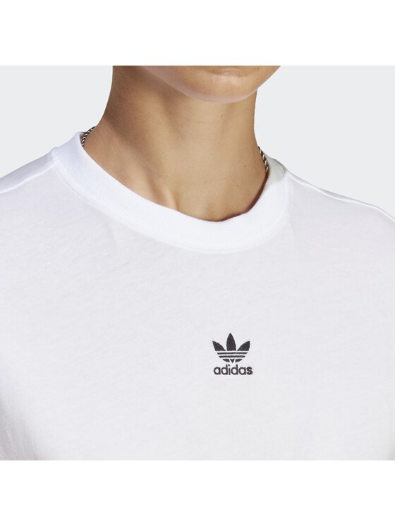 adidas adidas T-Shirt Adicolor Essentials Regular Biały Regular Fit