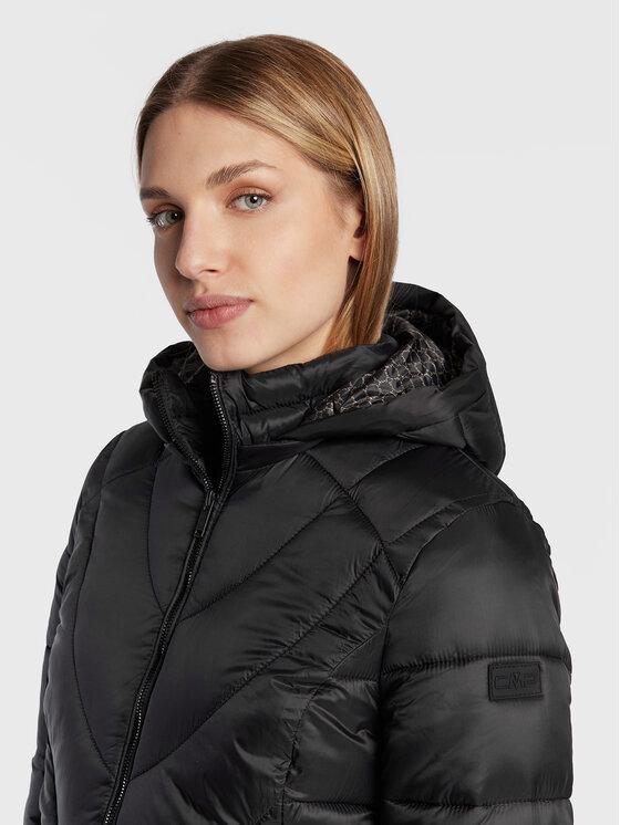 CMP CMP Μπουφάν μεταβατικό 32K3036 Μαύρο Regular Fit