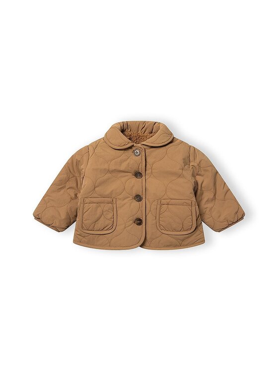 minoti minoti Kurtka zimowa 31BABYCOAT5 Brązowy jasny Regular Fit