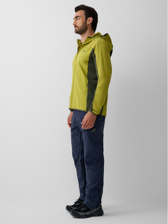 4F 4F Spodnie przeciwdeszczowe BETWEEN LAYERS Granatowy Regular Fit